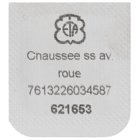 Minutenrohr ohne Sekunde mit Antriebsrad H4 (h=2,70 mm)