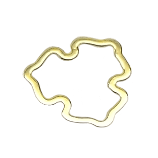 Stosssicherungsfeder für Unruh, NOVODIAC (Unruhkloben & Werkplatte)