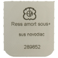 Stosssicherungsfeder f&uuml;r Unruh, NOVODIAC (Unruhkloben &amp; Werkplatte)