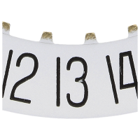 Datumanzeiger 6H Weiss/Schwarz