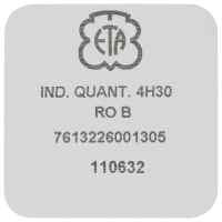Datumanzeiger 4H30 Weiss/Schwarz