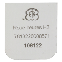 Stundenrad H3 (h=1,50 mm)