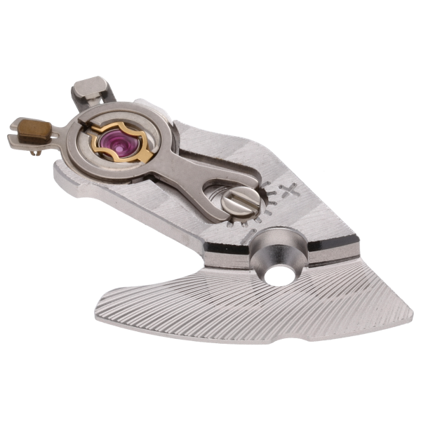 Unruh-Brücke montiert rhodiniert Kantenbruch diamantiert Gerade