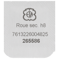 Sekundenrad H8 (h=6,35 mm)