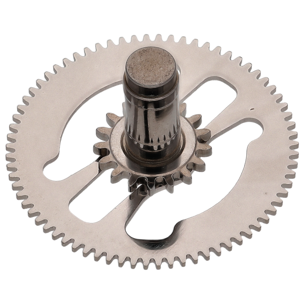 Minutenrohr ohne Sekunde mit Antriebsrad H4 (h=2,65 mm)