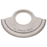 Schwungmasse vernickelt 21 JEWELS SWISS