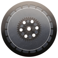 Satz Einer- + Zehneranzeiger 3H Schwarz/Weiss 2 Fenster