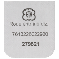 Zehntelsanzeiger-Antriebsrad