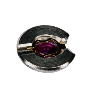 Stosssicherung mit Stein, für Unruh, (Unruhkloben) INCABLOC