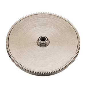 Federhaus vollständig, vernickelt