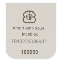 Stosssicherung mit Stein, f&uuml;r Unruh, (Werkplatte) INCABLOC