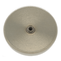 Federhaus vollst&auml;ndig, vernickelt (Chronometer)