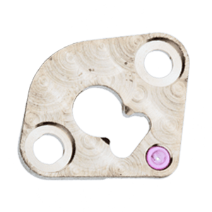 Ankerbrücke vernickelt perliert 2.5 mm