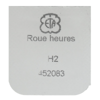 Stundenrad H2 (h=3,25 mm)