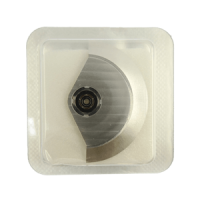 Schwungmasse rhodiniert Gerade Genfer Rippe, inkl. Rotorlager