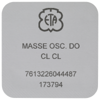 Schwungmasse vergoldet (ohne Kugellager)