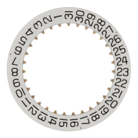 Datumanzeiger 3H Weiss / Schwarz