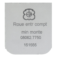 Mitnehmerrad f&uuml;r Minutenz&auml;hlrad