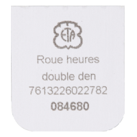 Stundenrad mit Doppelverzahnung, H1