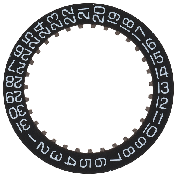 Datumanzeiger 4H30 Schwarz/Weiss