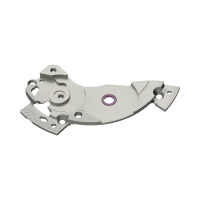 Federhausbr&uuml;cke, rhodiniert