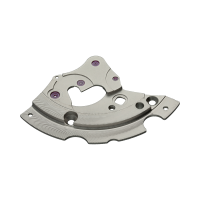 R&auml;derwerkbr&uuml;cke, rhodiniert