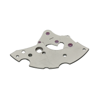 R&auml;derwerkbr&uuml;cke, rhodiniert