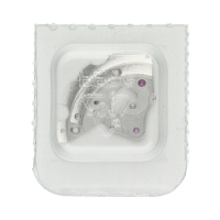 Räderwerkbrücke, rhodiniert