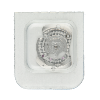 Gestell für Automatik, rhodiniert, perliert