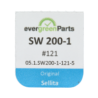 Unruhbrücke rhodiniert, perliert