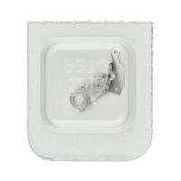 Unruhbrücke rhodiniert, perliert