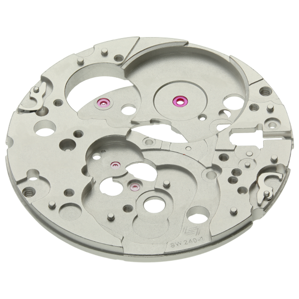 Werkplatte, rhodiniert