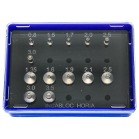 Assortiment Einsätze und Untersätze für Incabloc 4mm (Ref. AS 05-04)