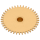 Stundenrad mit Doppelverzahnung (H=2,20 mm) *alternativ*
