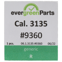 Lochstein für Sekundenrad (Werkplatte) *alternativ*