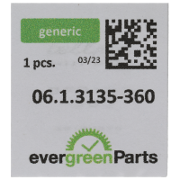 Sekundenrad (h=5,90 mm) *alternativ*