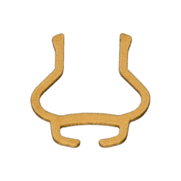 Feder für Steinfutter für Unruh (Unruhbrücke) *alternativ*