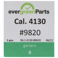 Lagerstein für Chrono Zentrumrad (Brücke für Chronograph) *alternativ*