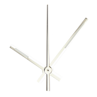 Zeigerspiel rhodiniert *alternativ*