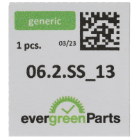 Zeigerspiel rhodiniert *alternativ*