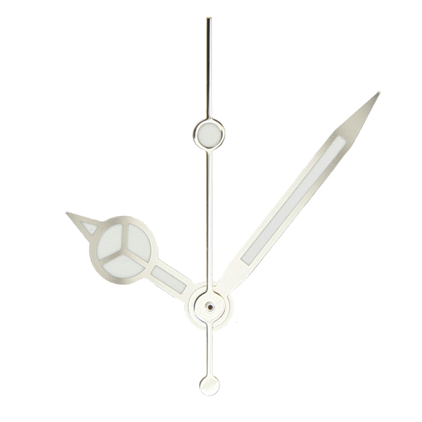 Zeigerspiel rhodiniert *alternativ*