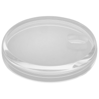 Plastik Glas - mit Lupe (&Oslash; 30,40) *alternativ*