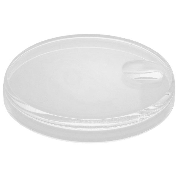 Plastik Glas - mit Lupe (Ø 29,60) *alternativ*