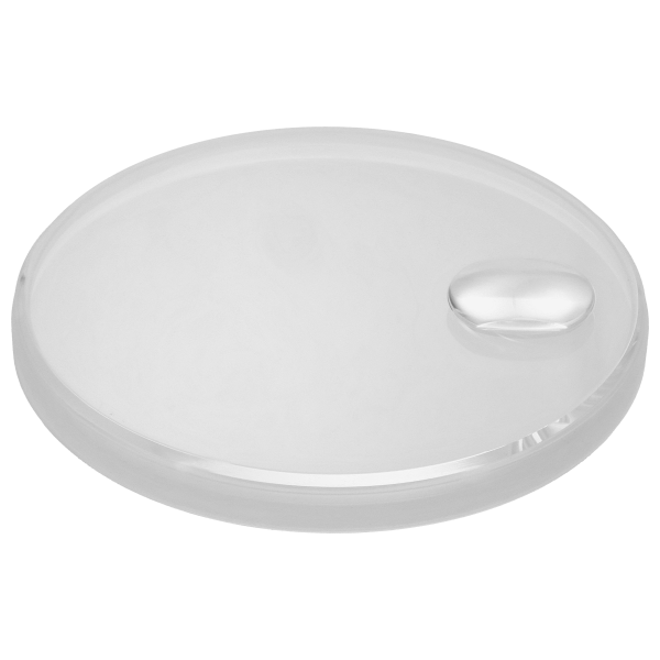 Saphirglas (Ø 30,4 / H=1,8 mm / Dichtung H=2,30 mm) mit Lupe *alternativ*