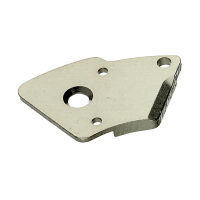 Plaque de retenue quanti&egrave;me d&eacute;cor&eacute; rhodi&eacute;