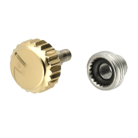 Krone gelb mit Tubus *alternativ*