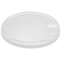 Plastik Glas - mit Lupe (&Oslash; 25,50) *alternativ*