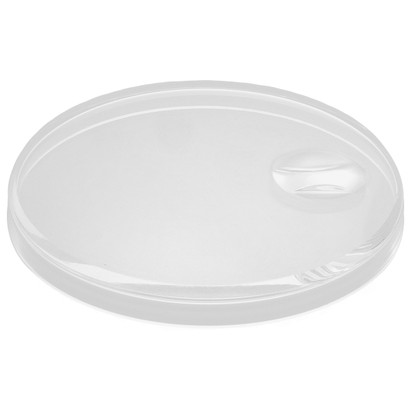 Plastik Glas - mit Lupe (Ø 30,60) *alternativ*