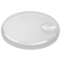 Saphirglas (&Oslash; 21,3 / Dichtung H=2,40 mm) mit Lupe *alternativ*