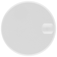 Saphirglas (&Oslash; 25,3 / H 1,60 / Dichtung H=2,50 mm) mit Lupe *alternativ*